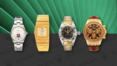 weirdest rolex watches